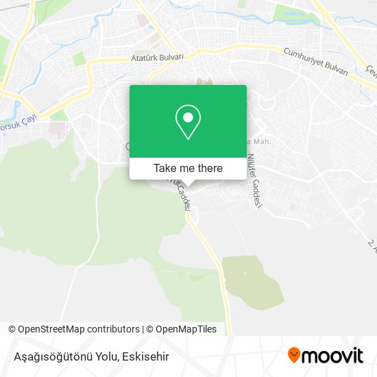 Aşağısöğütönü Yolu map