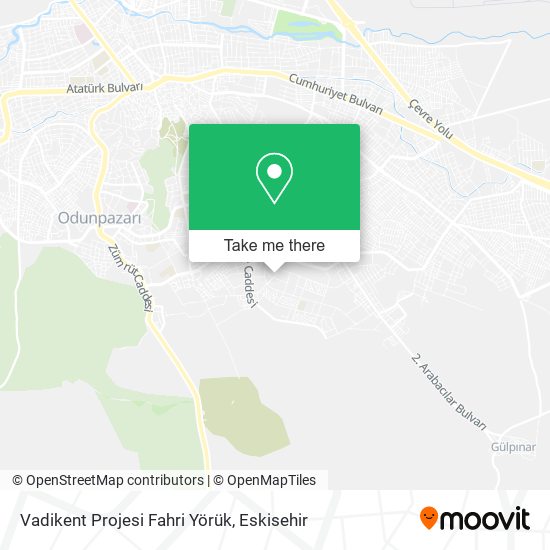 Vadikent Projesi Fahri Yörük map