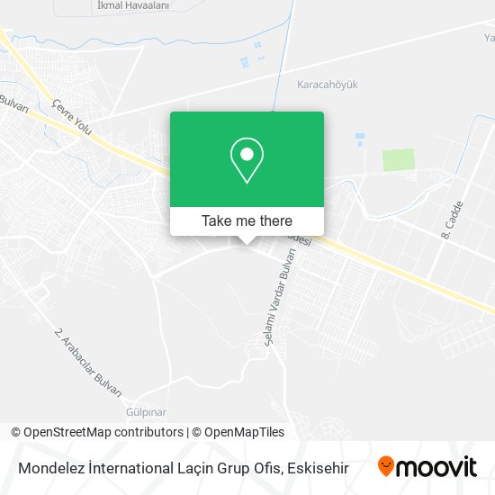 Mondelez İnternational Laçin Grup Ofis map
