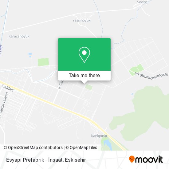Esyapı Prefabrik - İnşaat map
