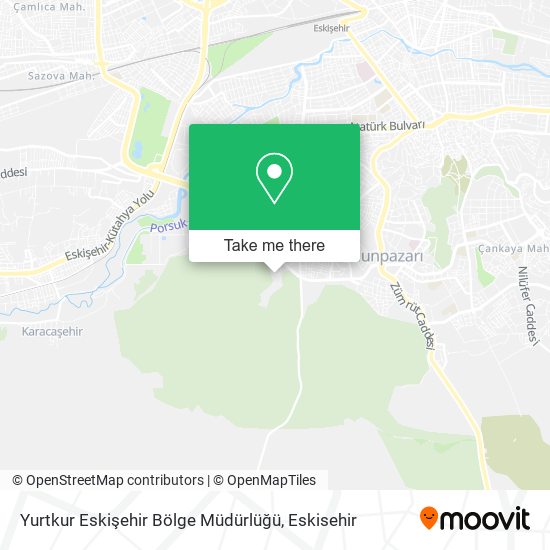 Yurtkur Eskişehir Bölge Müdürlüğü map
