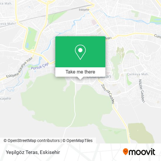 Yeşilgöz Teras map
