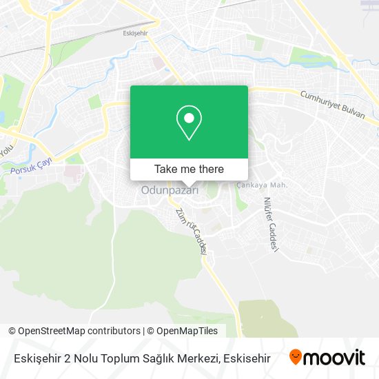 Eskişehir 2 Nolu Toplum Sağlık Merkezi map