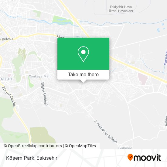 Köşem Park map