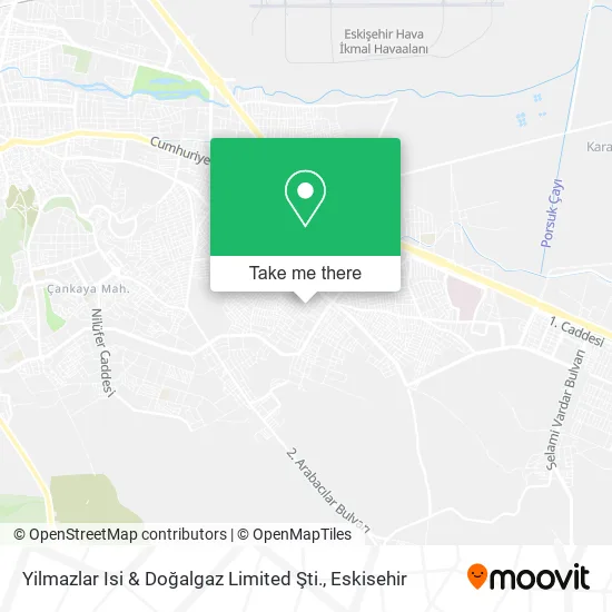 Yilmazlar Isi & Doğalgaz Limited Şti. map