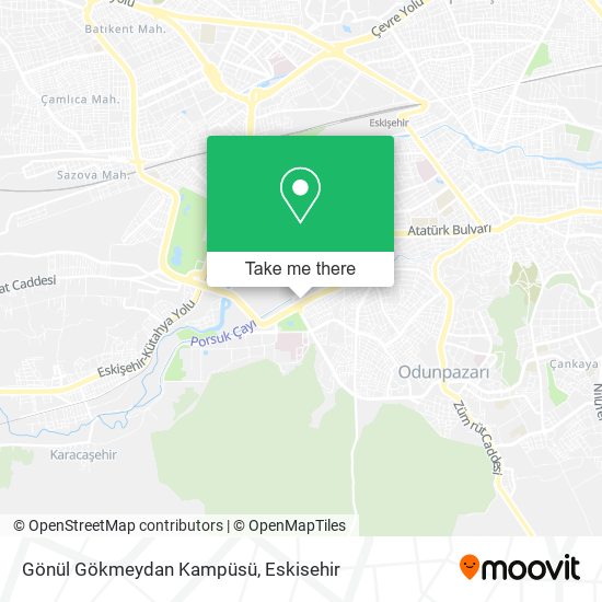 Gönül Gökmeydan Kampüsü map