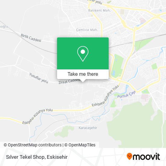 Sılver Tekel Shop map