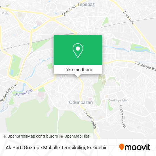 Ak Parti Göztepe Mahalle Temsilciliği map