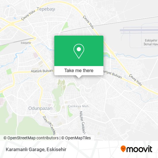 Karamanlı Garage map