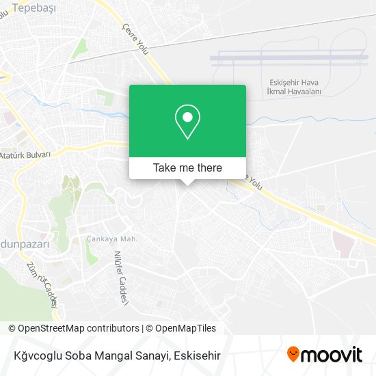 Kğvcoglu Soba Mangal Sanayi map