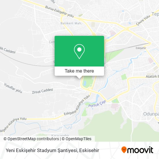 Yeni Eskişehir Stadyum Şantiyesi map