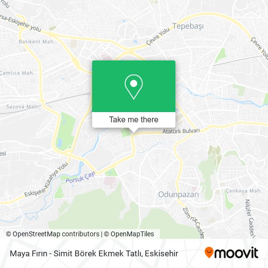 Maya Fırın - Simit Börek Ekmek Tatlı map