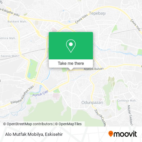 Alo Mutfak Mobilya map