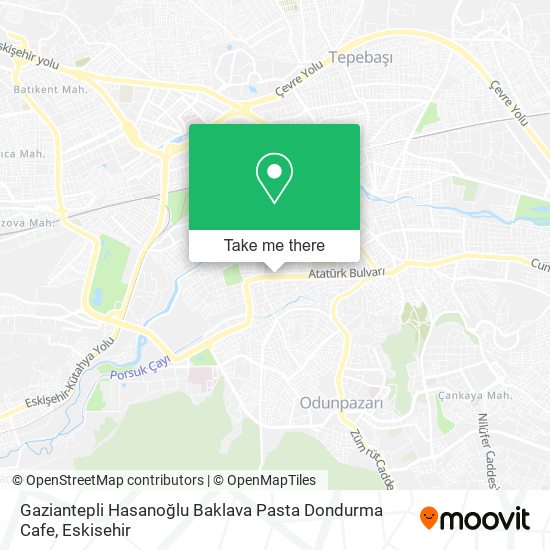 Gaziantepli Hasanoğlu Baklava Pasta Dondurma Cafe map