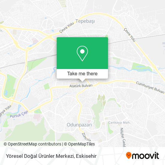 Yöresel Doğal Ürünler Merkezi map