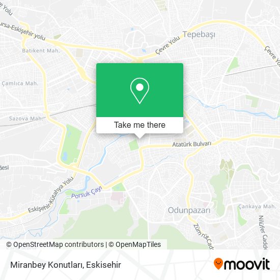 Miranbey Konutları map