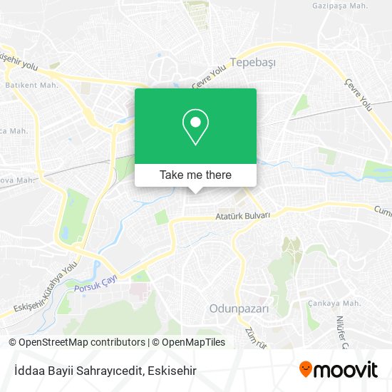 İddaa Bayii Sahrayıcedit map