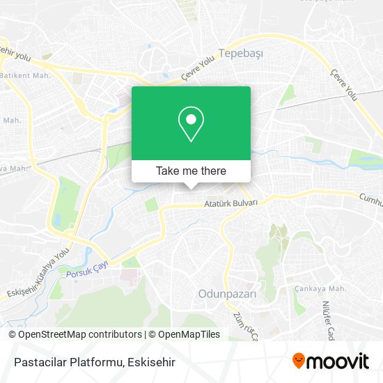 Pastacilar Platformu map