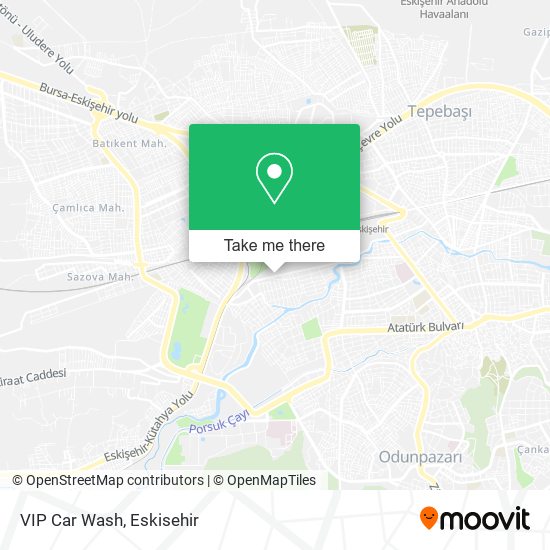 VIP Car Wash map