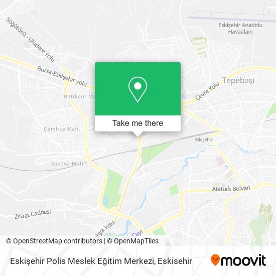 Eskişehir Polis Meslek Eğitim Merkezi map