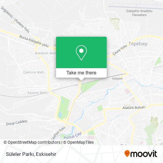 Süleler Parkı map