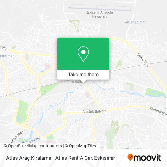 Atlas Araç Kiralama - Atlas Rent A Car map
