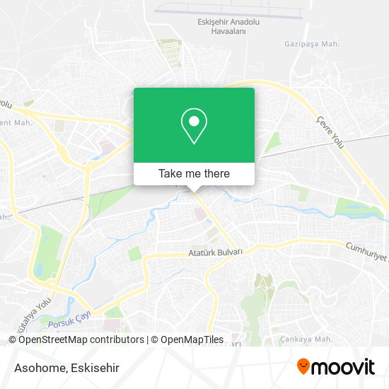 Asohome map