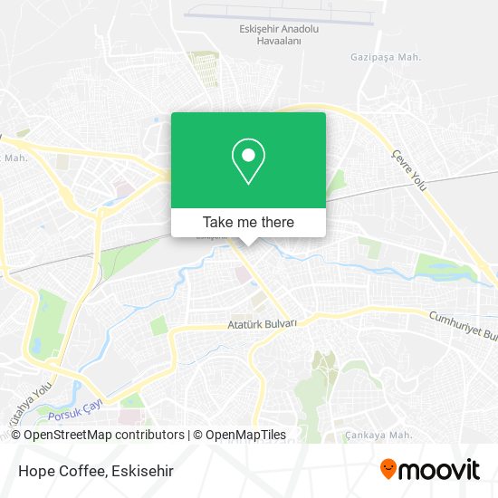 Hope Coffee map