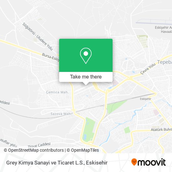 Grey Kimya Sanayi ve Ticaret L.S. map