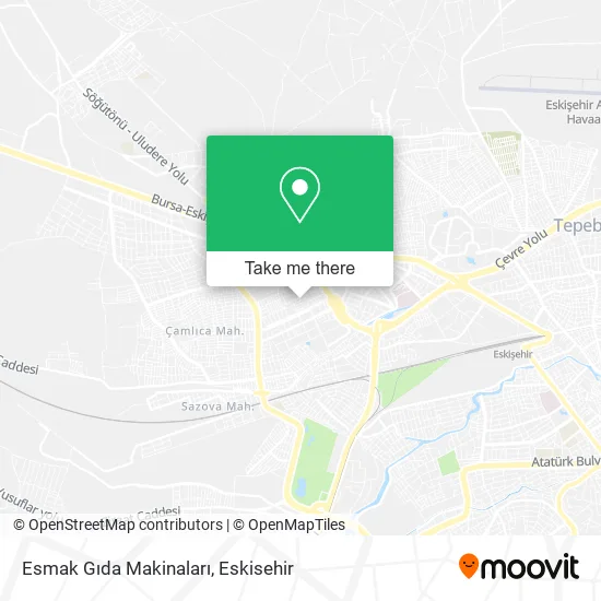Esmak Gıda Makinaları map