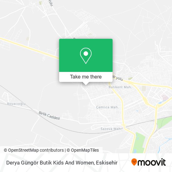 Derya Güngör Butik Kids And Women map