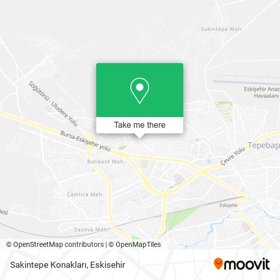 Sakintepe Konakları map