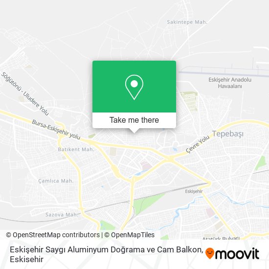 Eskişehir Saygı Aluminyum Doğrama ve Cam Balkon map