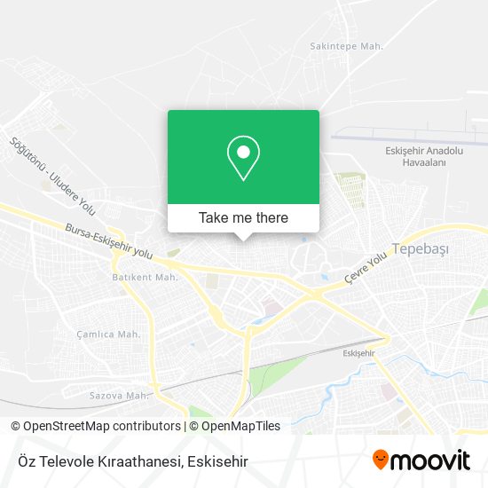 Öz Televole Kıraathanesi map