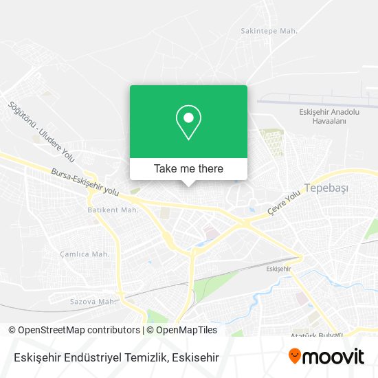 Eskişehir Endüstriyel Temizlik map