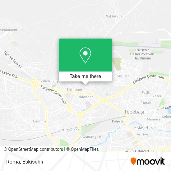 Roma map
