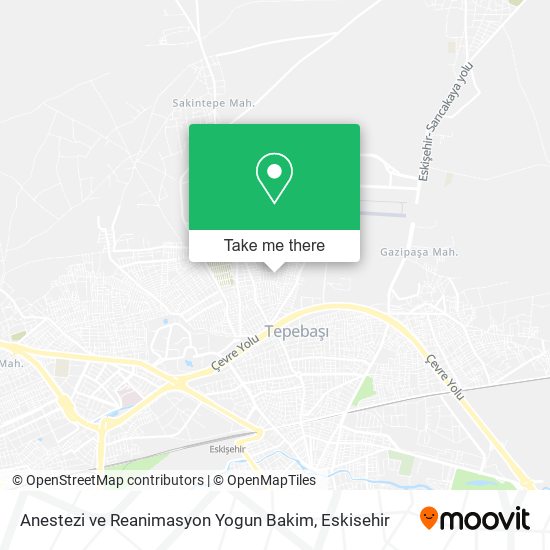 Anestezi ve Reanimasyon Yogun Bakim map