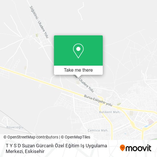 T Y S D Suzan Gürcanlı Özel Eğitim Iş Uygulama Merkezi map