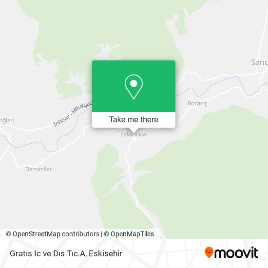 Gratıs Ic ve Dıs Tıc.A map