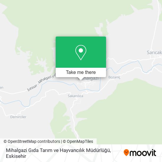 Mihalgazi Gıda Tarım ve Hayvancılık Müdürlüğü map