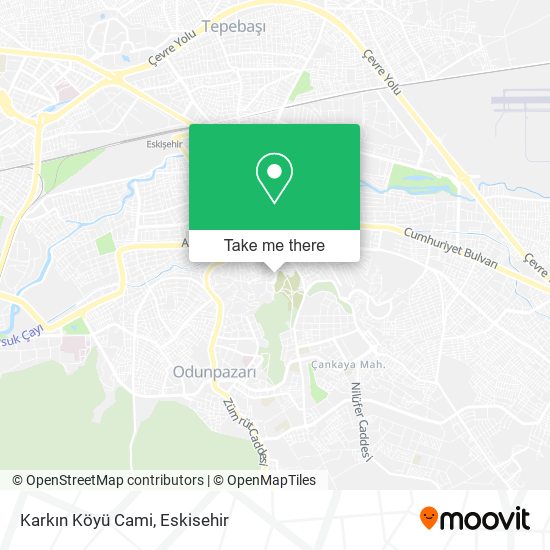 Karkın Köyü Cami map