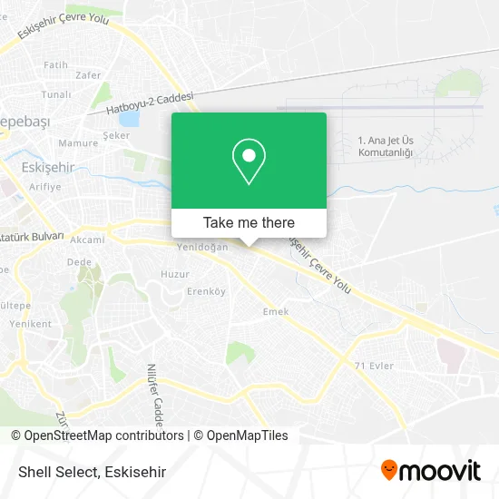 Shell Select map