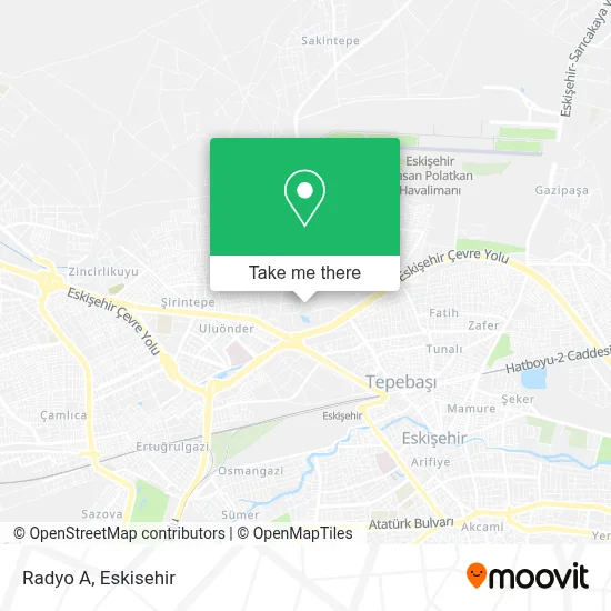 Radyo A map
