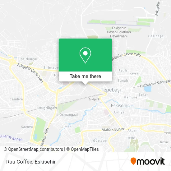 Rau Coffee map