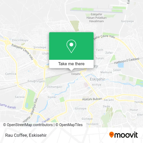 Rau Coffee map