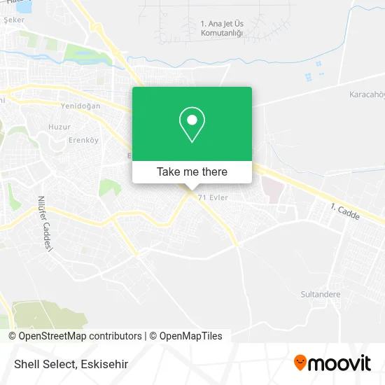 Shell Select map
