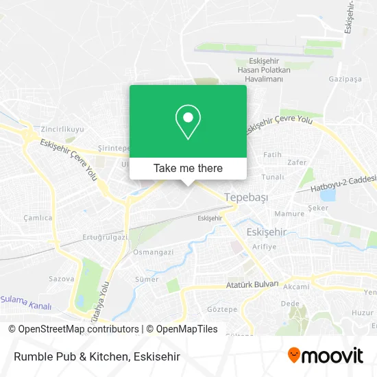 Rumble Pub & Kitchen map
