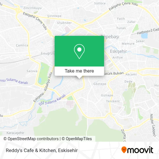 Reddy's Cafe & Kitchen map