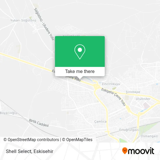 Shell Select map
