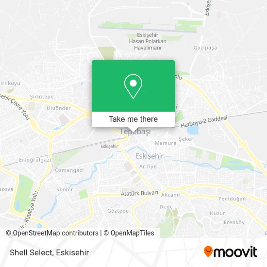 Shell Select map